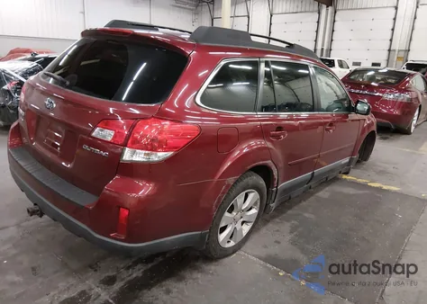 2011 Subaru Outback 2.5I Premium из США, поврежденный, VIN 4S4BRCGC6B3367210